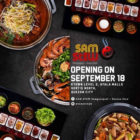 Sam Stew, Vertis North restaurant, Quezon City, Level 2 KTown .